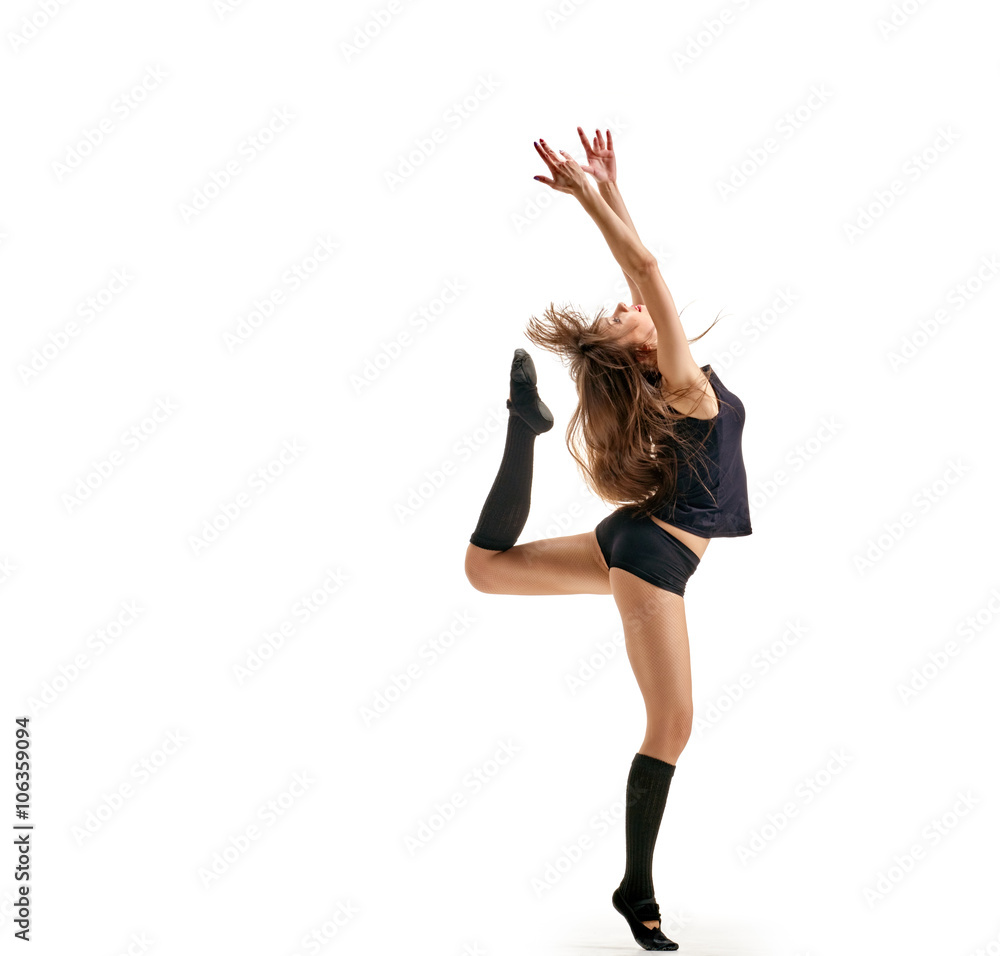 girl dancer finish point girl dancer finish point