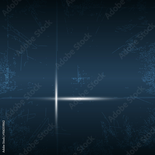 Blue abstract background noise texture light lines technology ve