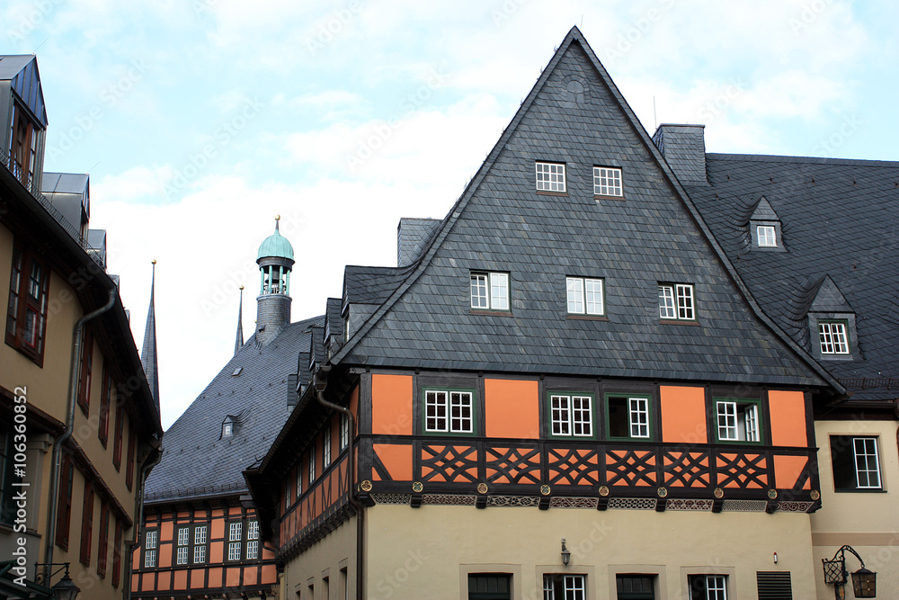 Wernigeroder Rathaus, Rückseite Wernigeroder Rathaus, Rückseite