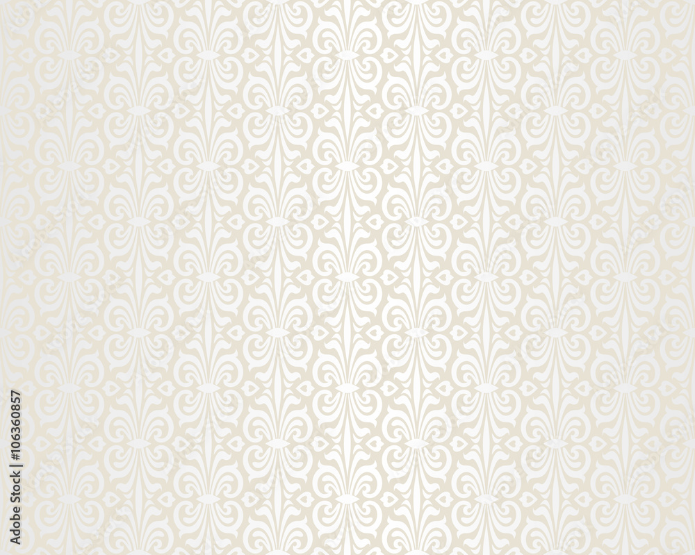Bright wedding beige vintage wallpaper background pattern Stock Vector |  Adobe Stock