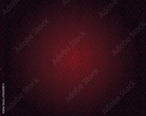 Dark red wallpaper repitable gradient vector background pattern