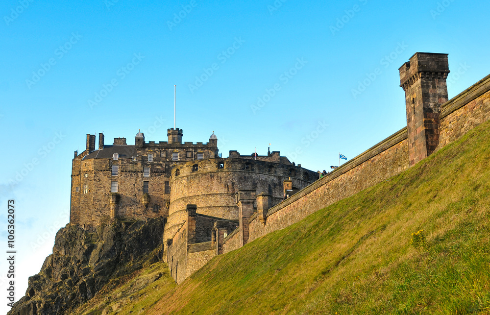Edinburgh castle, Scotland (UK)