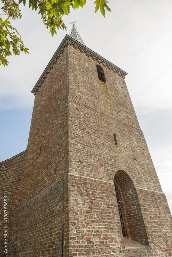 Church of Hoorn Terschelling Netherlands.