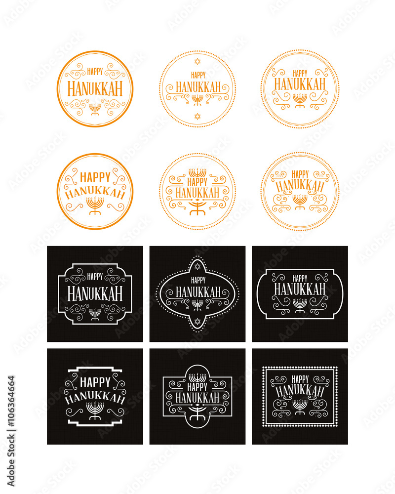 Obraz premium Hanukkah