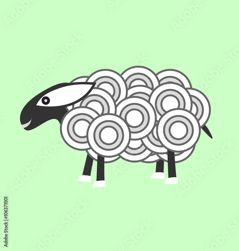 vector sheep