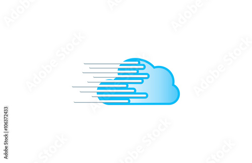 speed cloud technology logo