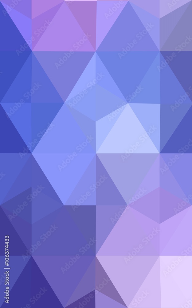 Obraz premium Multicolor pink, blue polygonal design pattern, which consist of triangles and gradient in origami style.