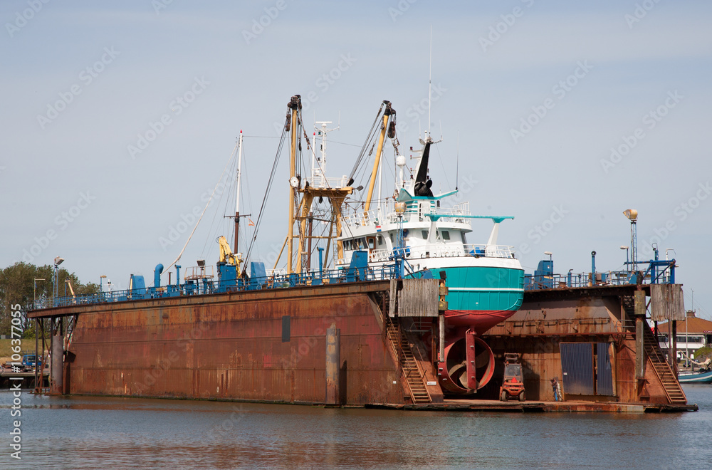 Fototapeta premium Dry dock 