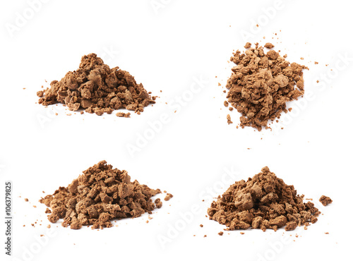 Pile of praline crumbles