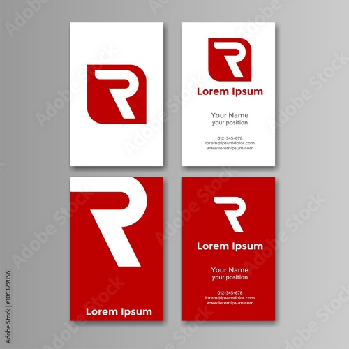 LOGOTIPO LETRA R - IDENTIDAD CORPORATIVA