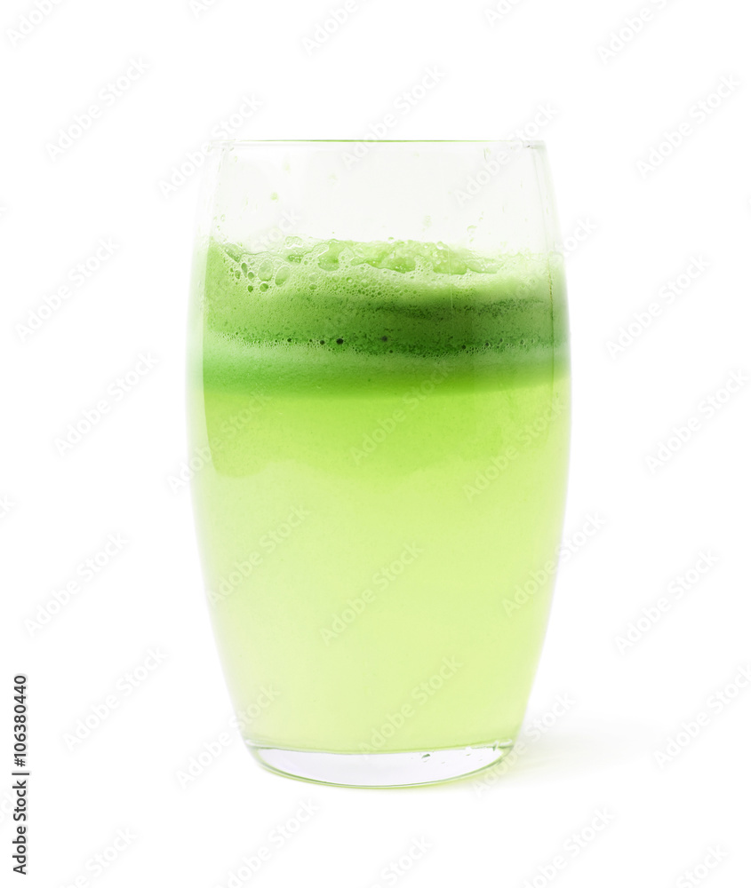 Glass filled with fresh pressed juice Glass filled with fresh pressed juice
