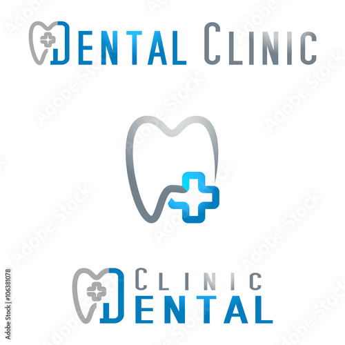 dental clinic - icon set