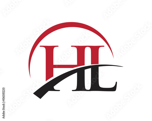 HL red letter logo swoosh