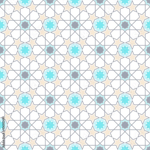 traditional turkish framed mosque pattern 03