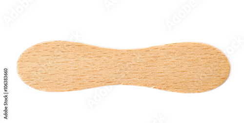 Wooden ice-cream stick isolated