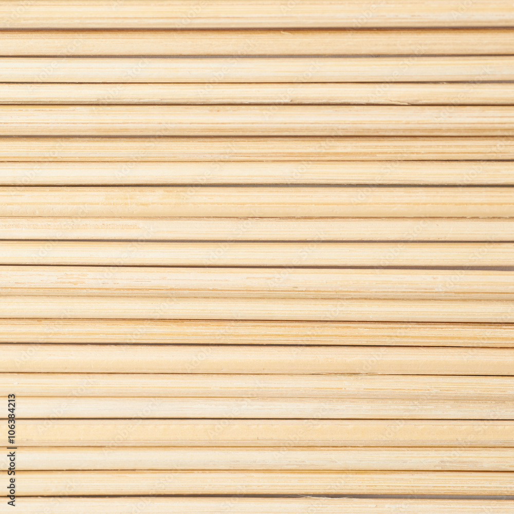 Naklejka premium Surface coated with wooden skewers