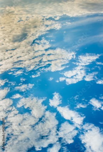 blue sky background with clouds