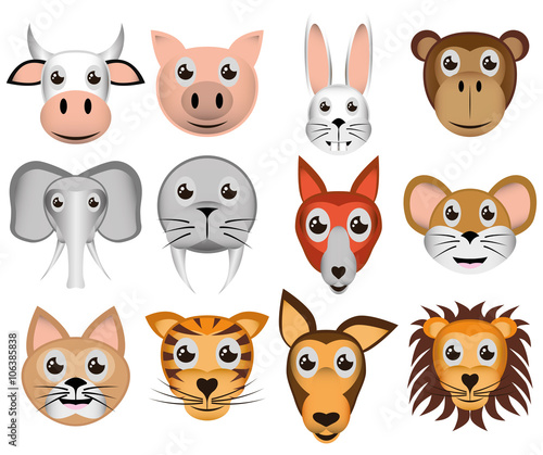 Illustration Graphic Vector Set Animals
