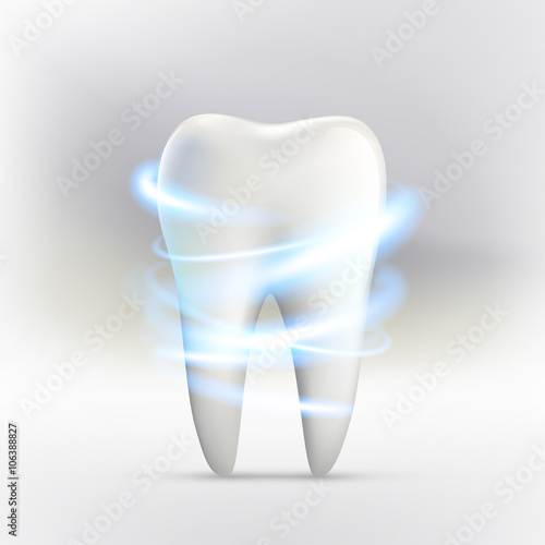 Whitening of human tooth
