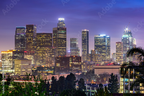 Los Angeles  California  USA Skyline