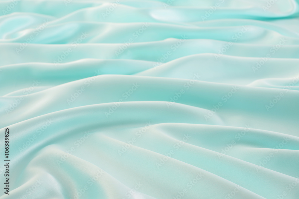 Naklejka premium サテン生地のドレープ