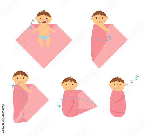 How to swaddle baby