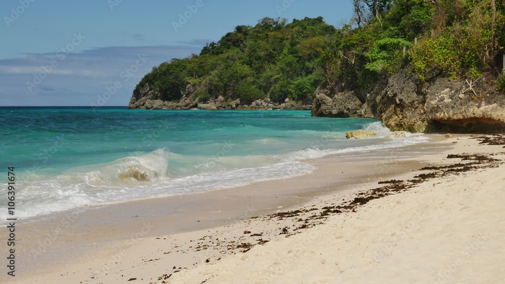 UHD of turquoise water tropical lagoon UHD of turquoise water tropical lagoon
