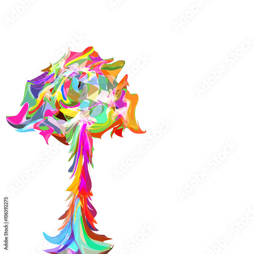 vector abstract nuclear explosion 