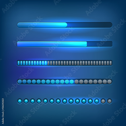 Progress bars set