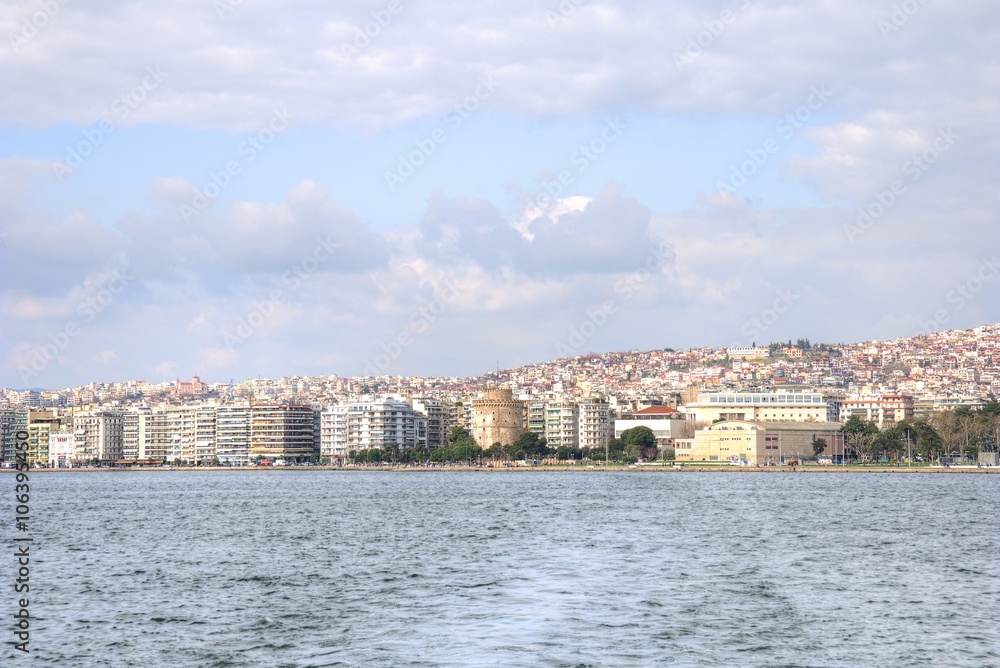 Panorama of city Thessaloniki