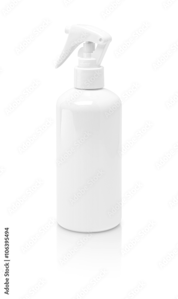 blank packaging spray bottle isolated on white background blank packaging spray bottle isolated on white background