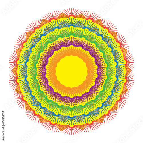 colorful abstract circle image