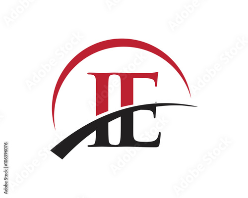 IE red letter logo swoosh