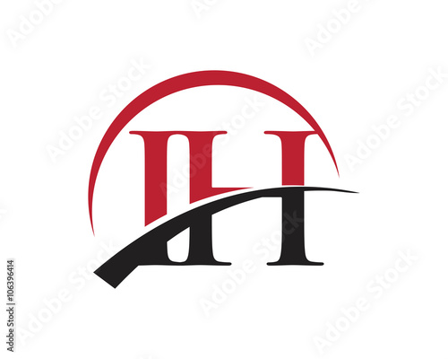 IH red letter logo swoosh