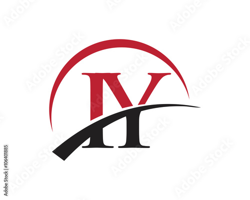 IY red letter logo swoosh