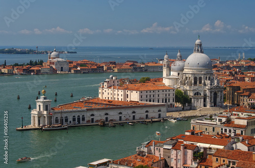 View of Basilica di Santa Maria in Venice, Italy
