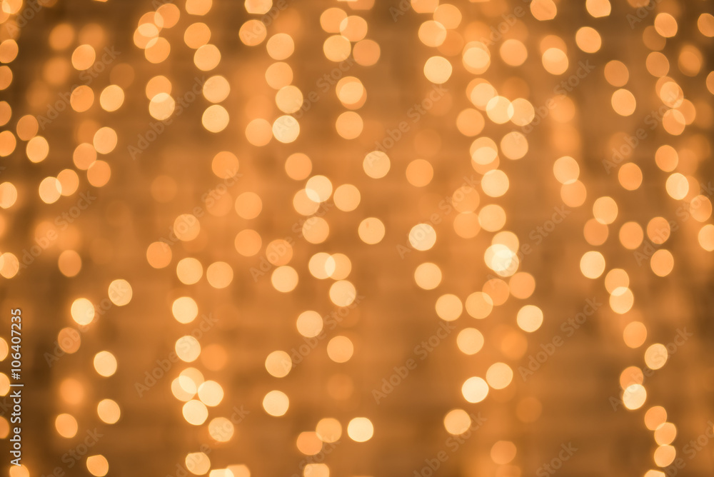 Abstract circular natural light orange bokeh background Abstract circular natural light orange bokeh background