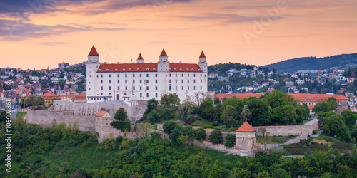 Obraz na płótnie Bratislava panorama w salonie
