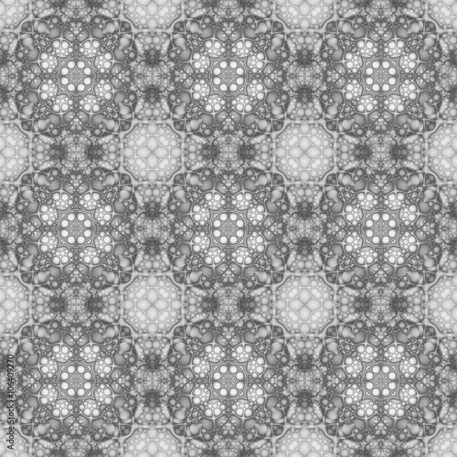 Background wall-paper, fractal pattern, gray