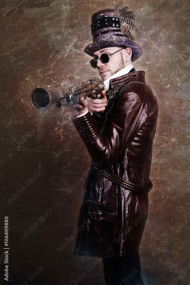 Naklejka premium steamppunk