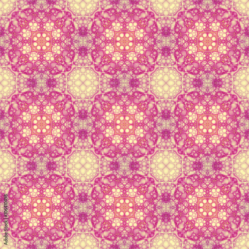 Background wall-paper, fractal pattern, pink