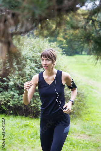 Woman running
