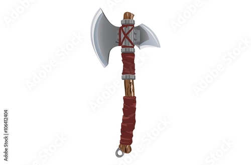 Two sided blade battle axe