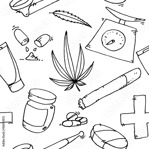 Medical marijuana pattern