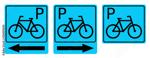 znak parking rowerowy