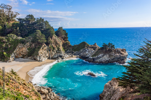 Mc Way Falls Big Sur California