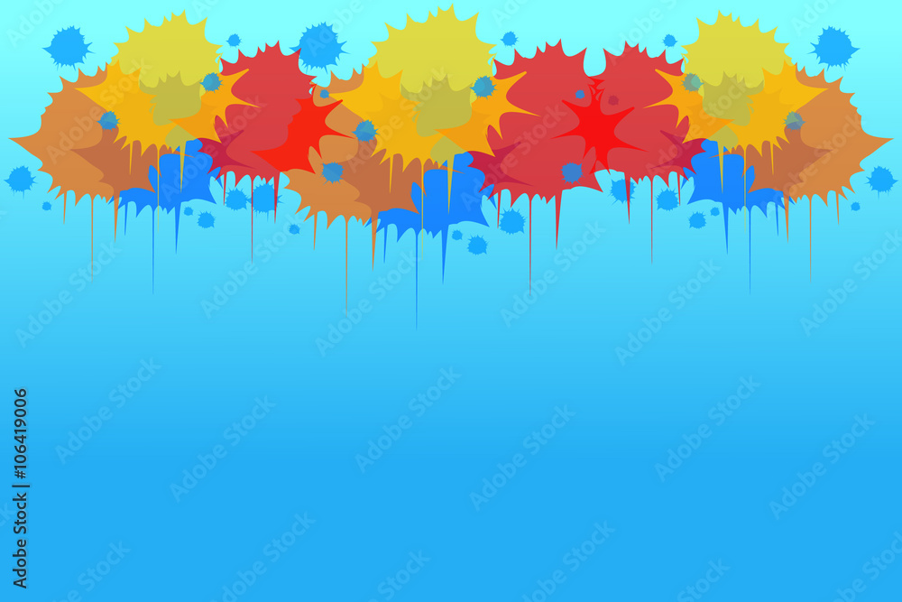 Fototapeta premium Color Splatter