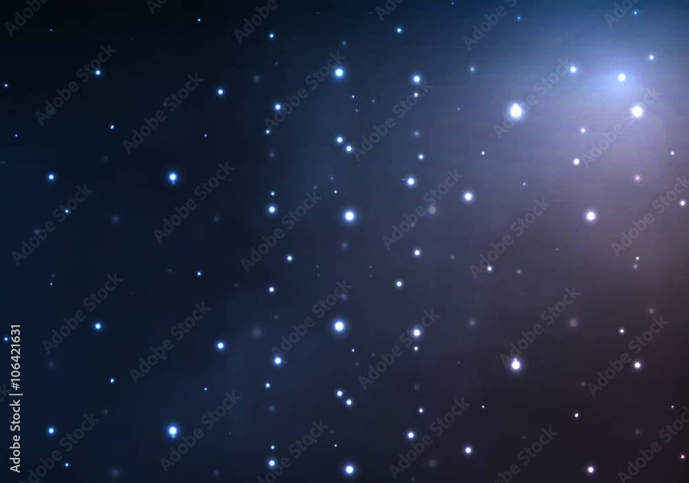 Abstract starry background Abstract starry background