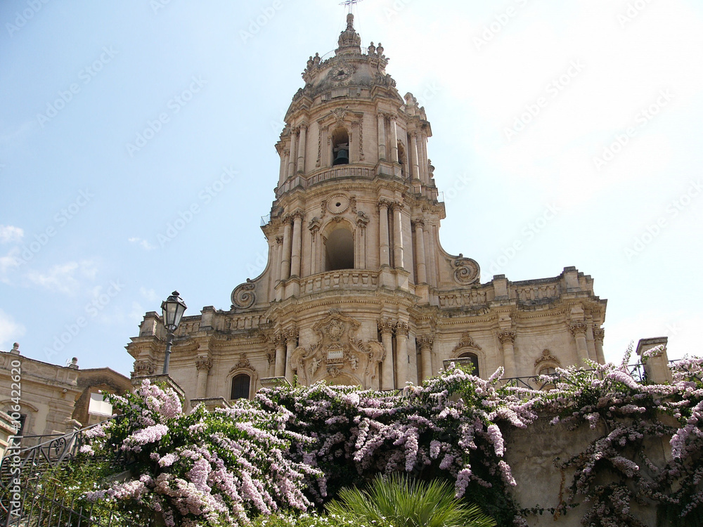 Obraz premium Sicile, Modica, cathédrale San Giorgio
