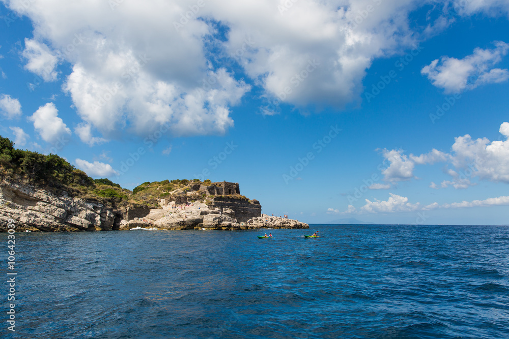 The northern tip of the Sorrento coast The northern tip of the Sorrento coast
